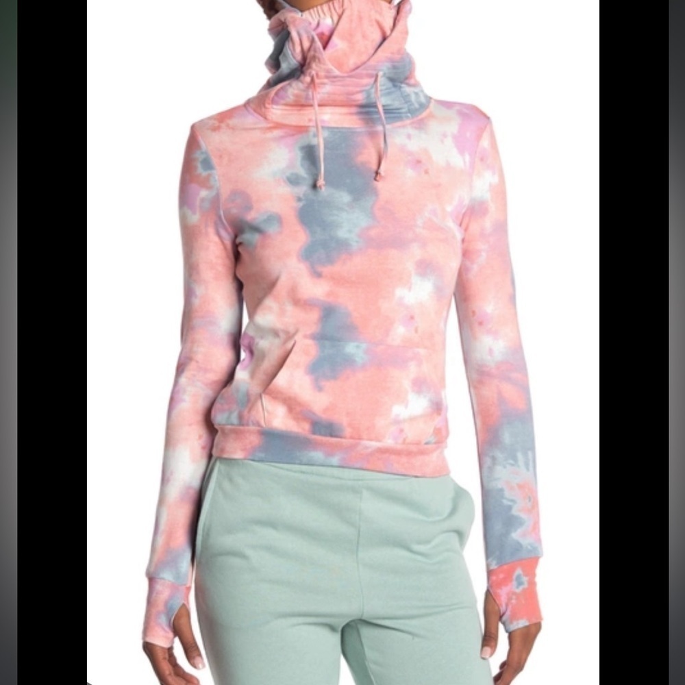 Love, Fire Hoodie Mask Sweatshirt